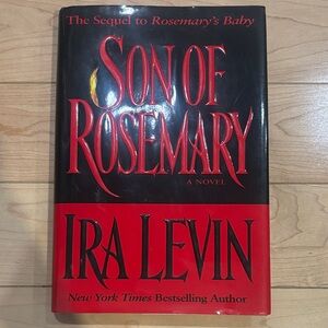 3/$40 - Son of Rosemary by Ira Levin Hardcover first 1997 horror rosemary’s baby